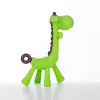 Giraffe Silicone Baby Teether-BPA-Free,and Soothing for teething Relief