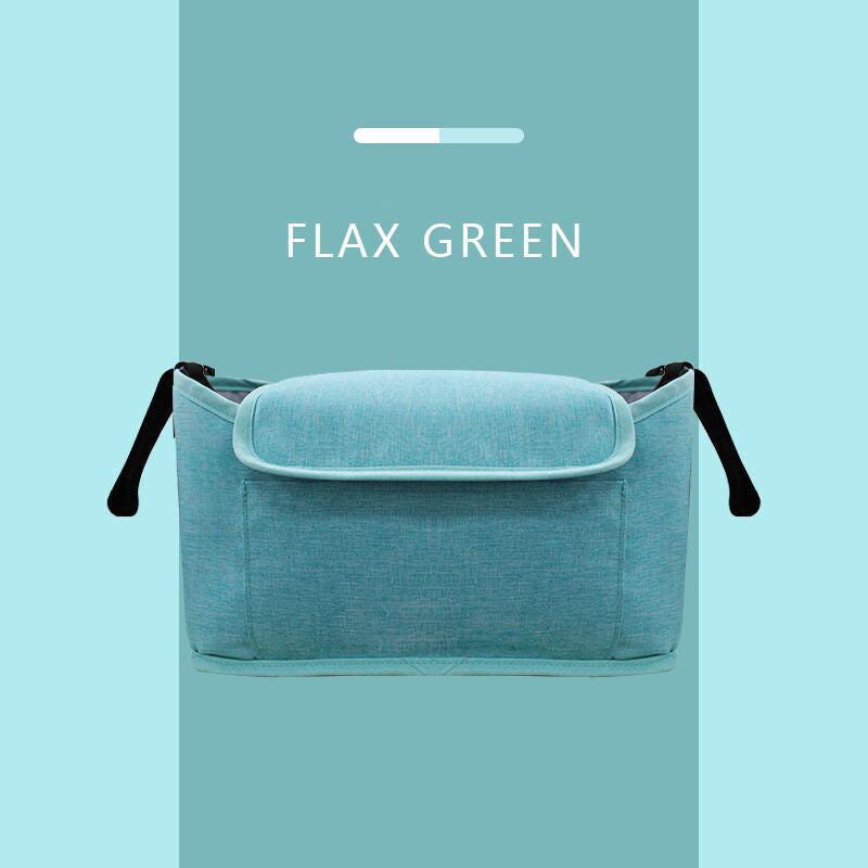 Universal Stroller Organizer–Cup Holder & Essentials Caddy